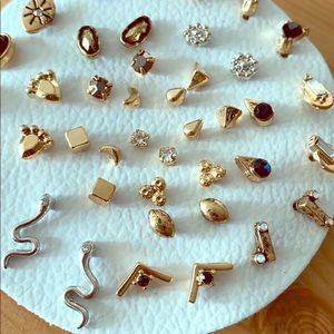 Free People 20 Pairs of Earrings